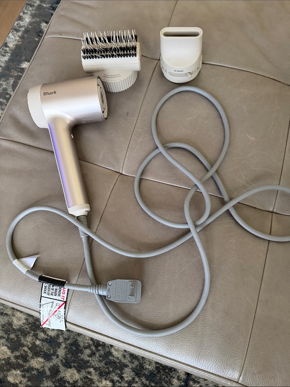 Shark HyperAir IQ HD112BRN HAIR DRYER BLOWDRYER CONCENTRATOR, STYLING BRUSH - Picture 2 of 10